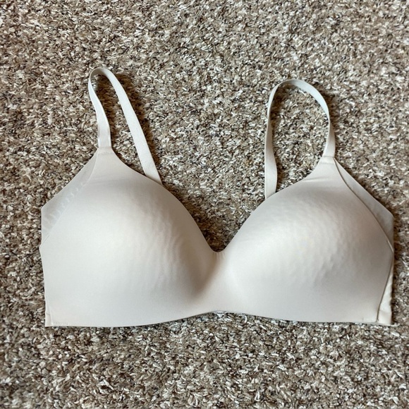Knix Wingwoman Contour Bra Size 5 ( 38 C-D) Beige Wireless - Picture 1 of 6